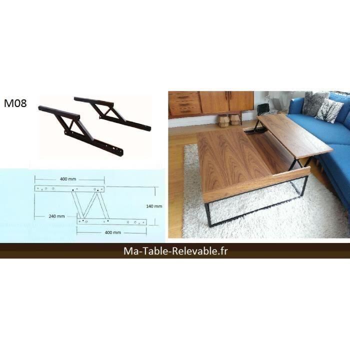 Charniere pour table basse relevable