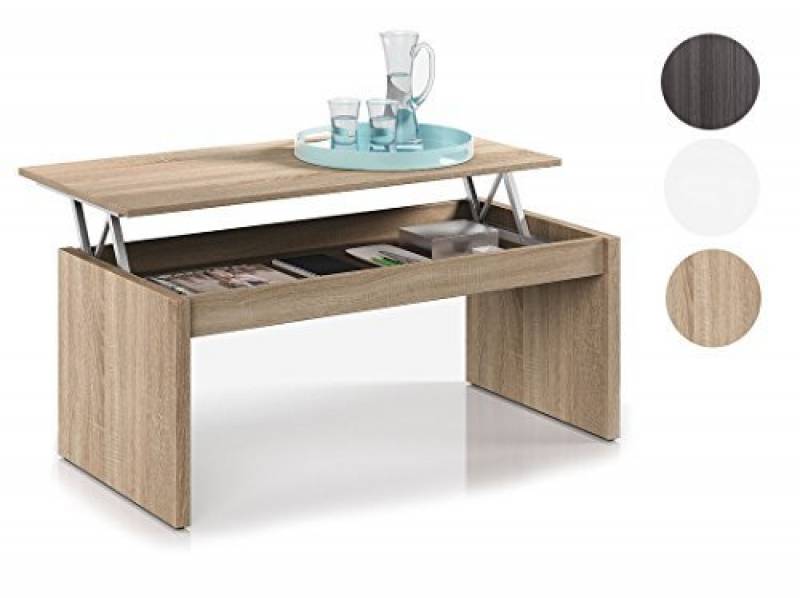 Table basse bois sculpte