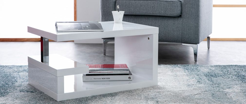 Table basse design noire rex