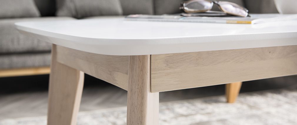 Pieds table basse scandinave