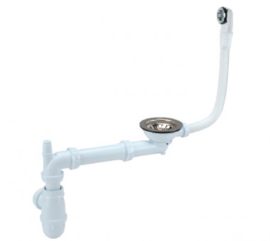 Siphon evier gain de place