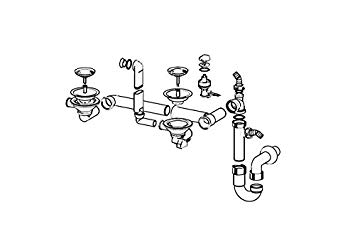 Systeme de vidage evier franke