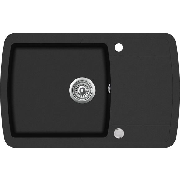 Evier granit noir