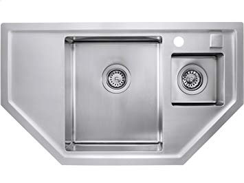 Evier d'angle inox
