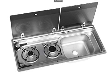 Combiné evier gaz camping car
