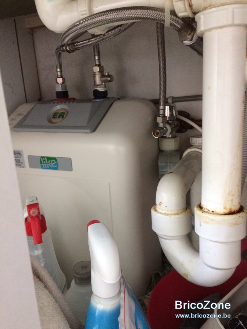 Mini chauffe eau sous evier
