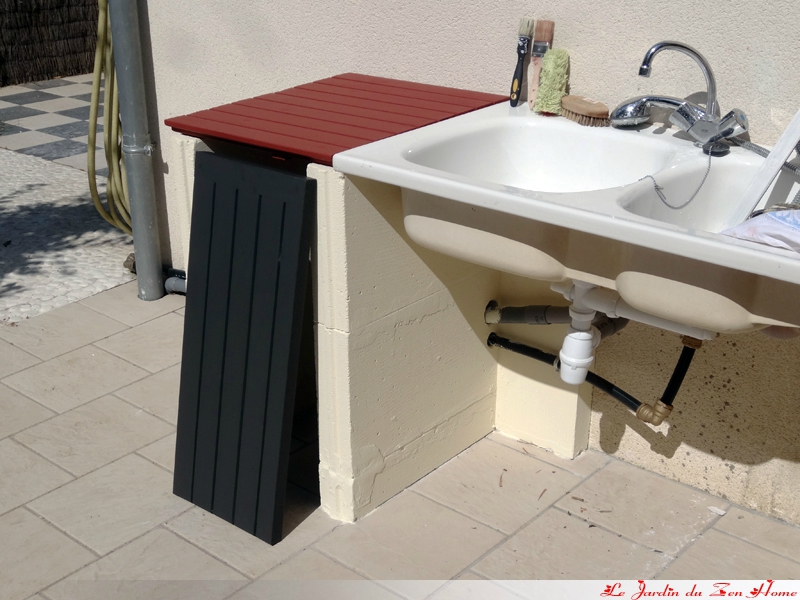 Evier de jardin exterieur