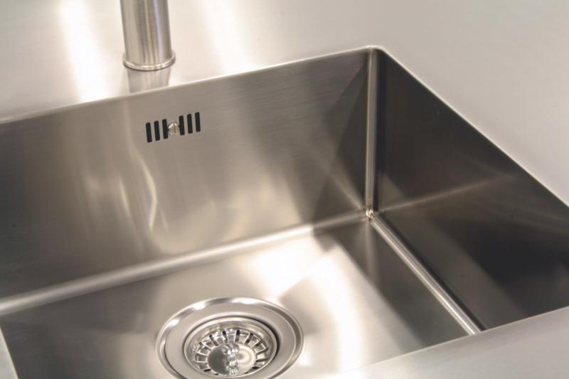 Evier inox sur mesure