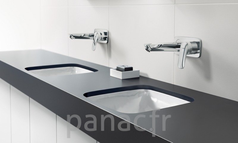Evier sur mesure en resine