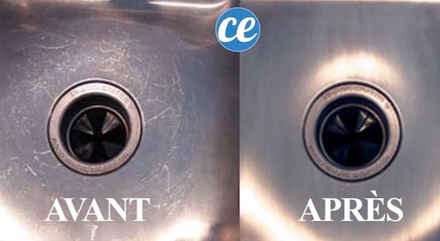 Nettoyer inox evier