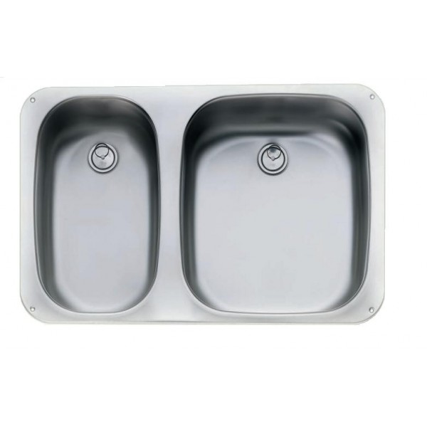 Evier inox bateau