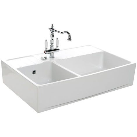 Evier blanc