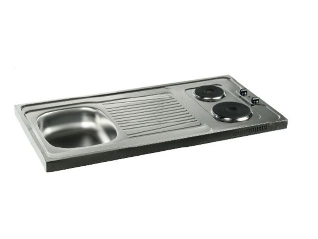 Evier kitchenette plaque electrique
