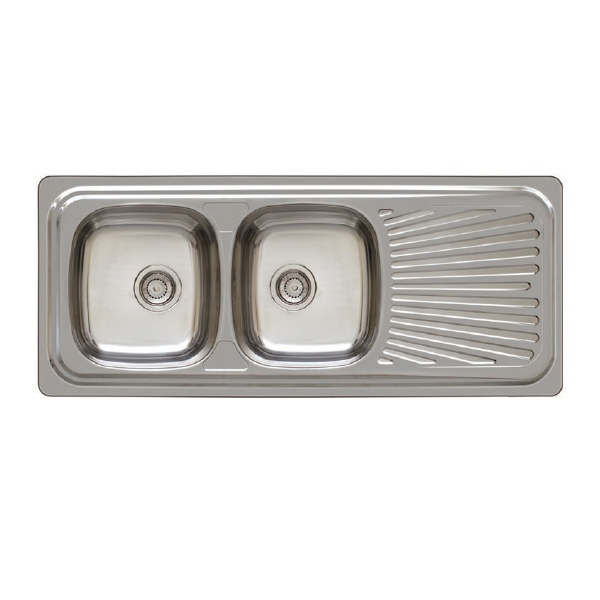 Evier inox 120