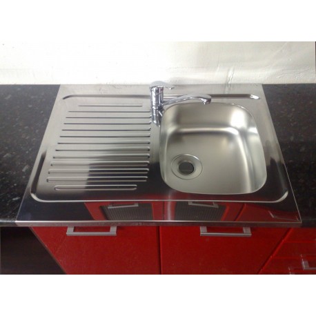 Evier inox à poser