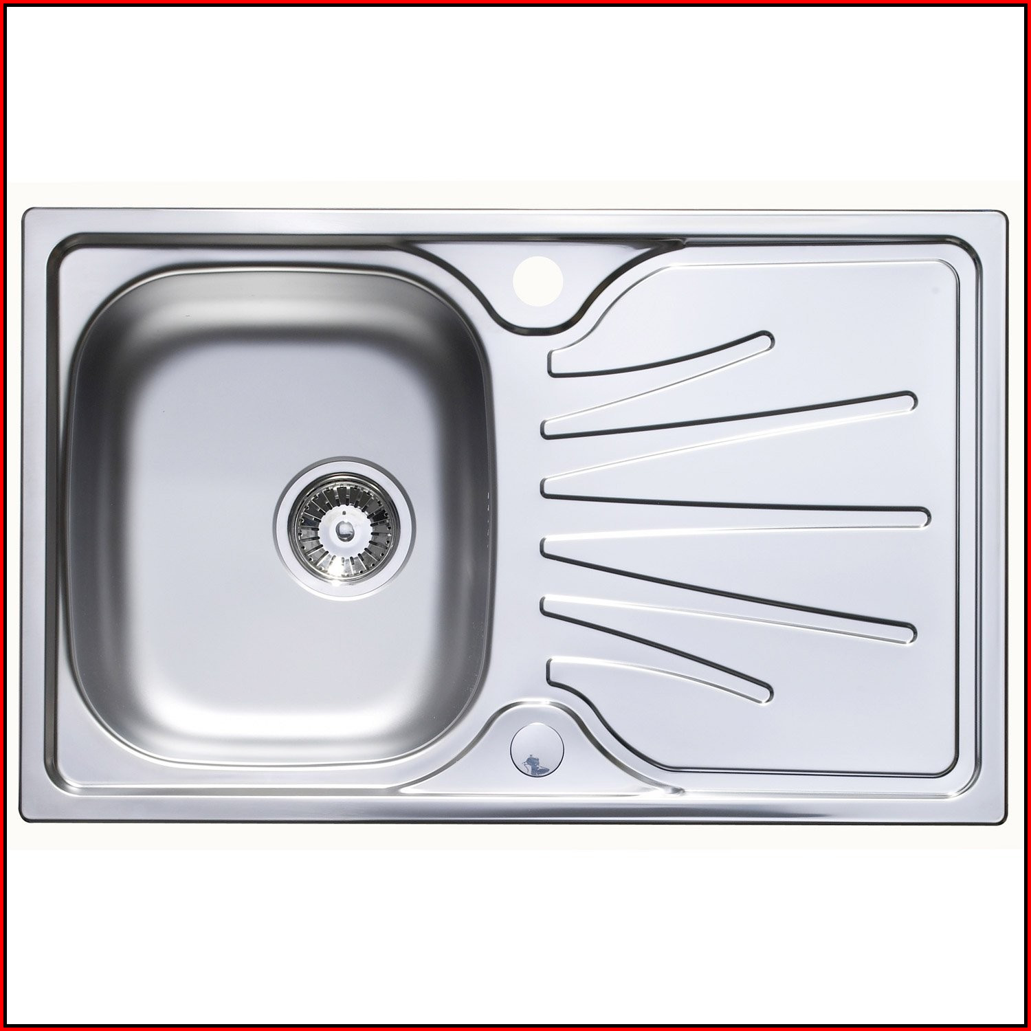Patte fixation evier inox