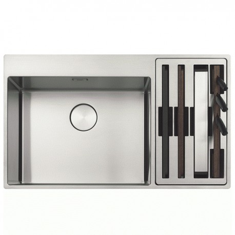 Evier franke inox 2 bacs
