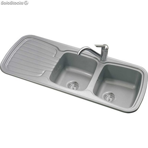 Evier en aluminium