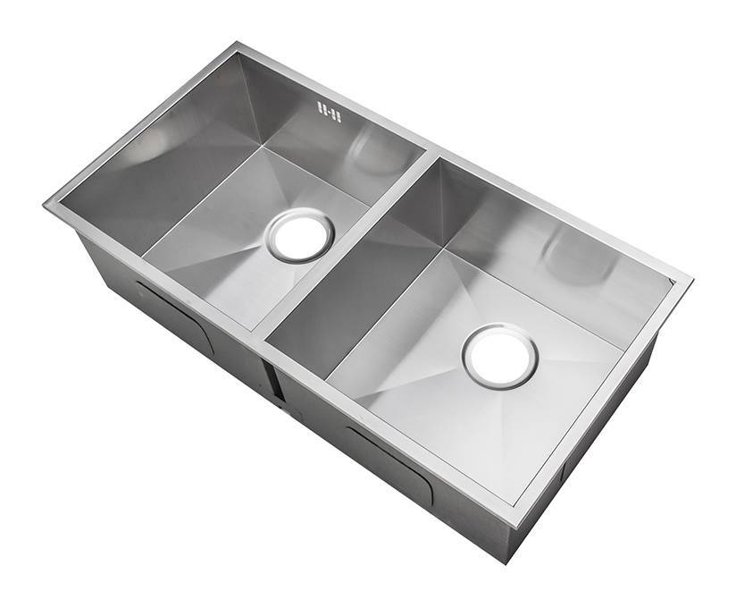 Evier inox double