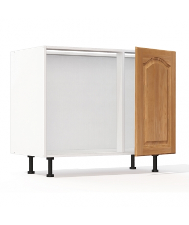 Meuble sous evier bois massif