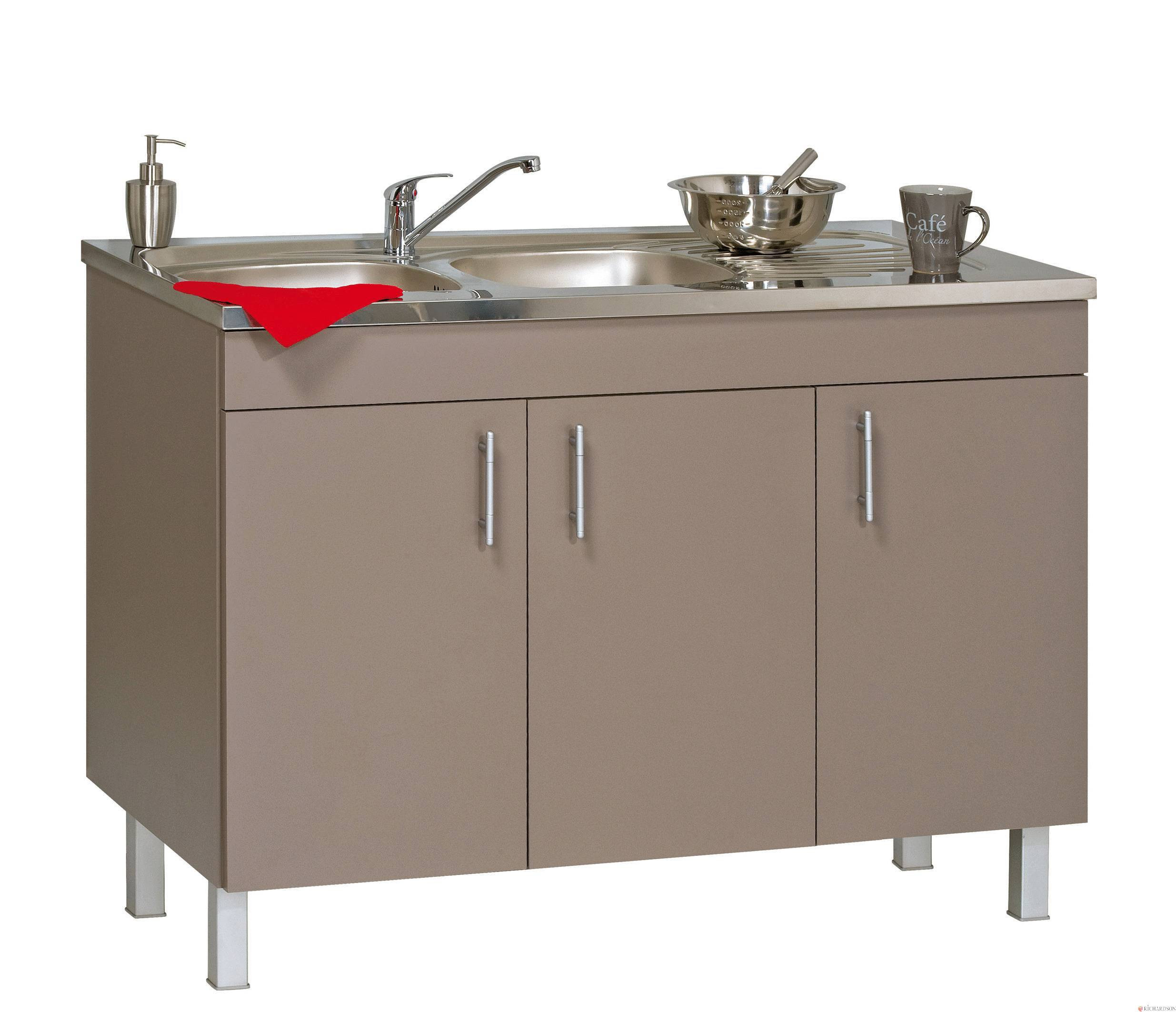 Meuble sous evier castorama 120