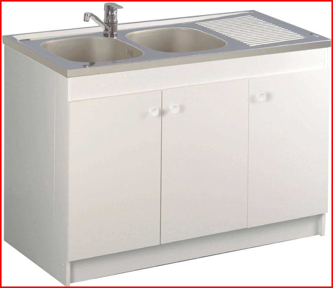 Meuble sous evier 3 portes conforama