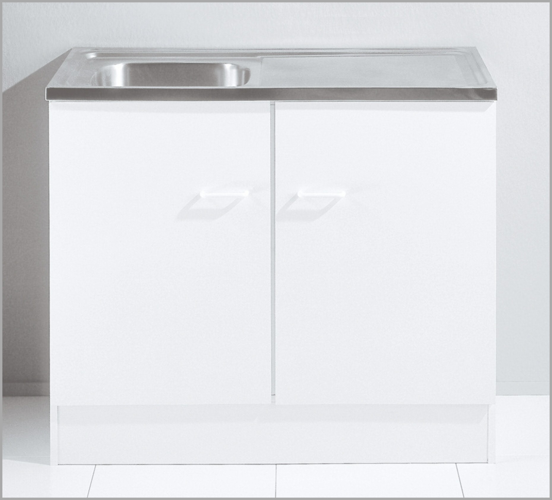 Meuble sous evier 100 cm lapeyre