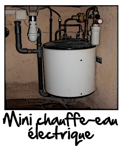 Chauffe eau sous evier 15l