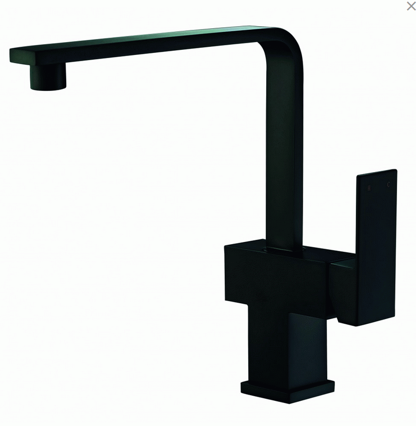 Robinet evier noir