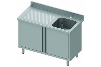 Evier inox une cuve