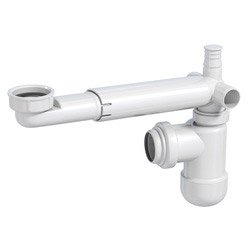 Syphon evier extra plat