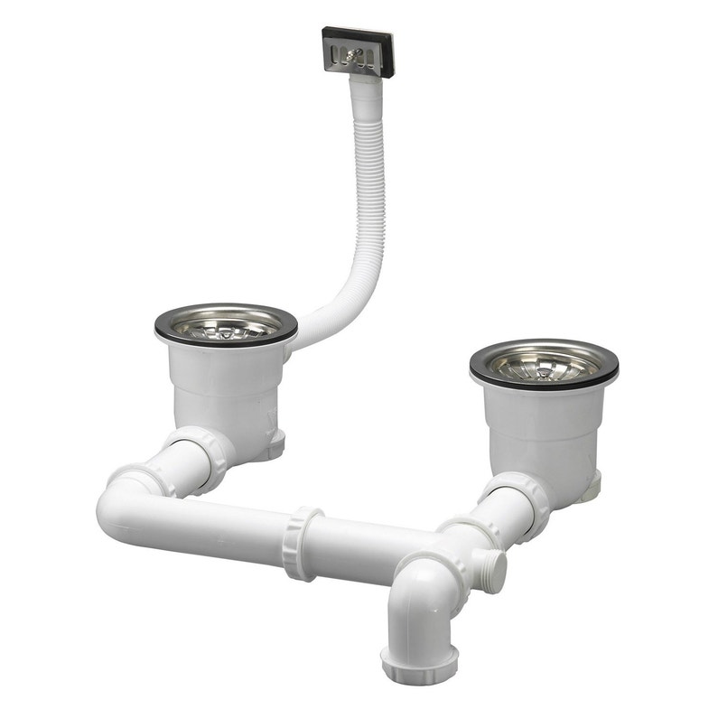 Siphon evier extra plat leroy merlin