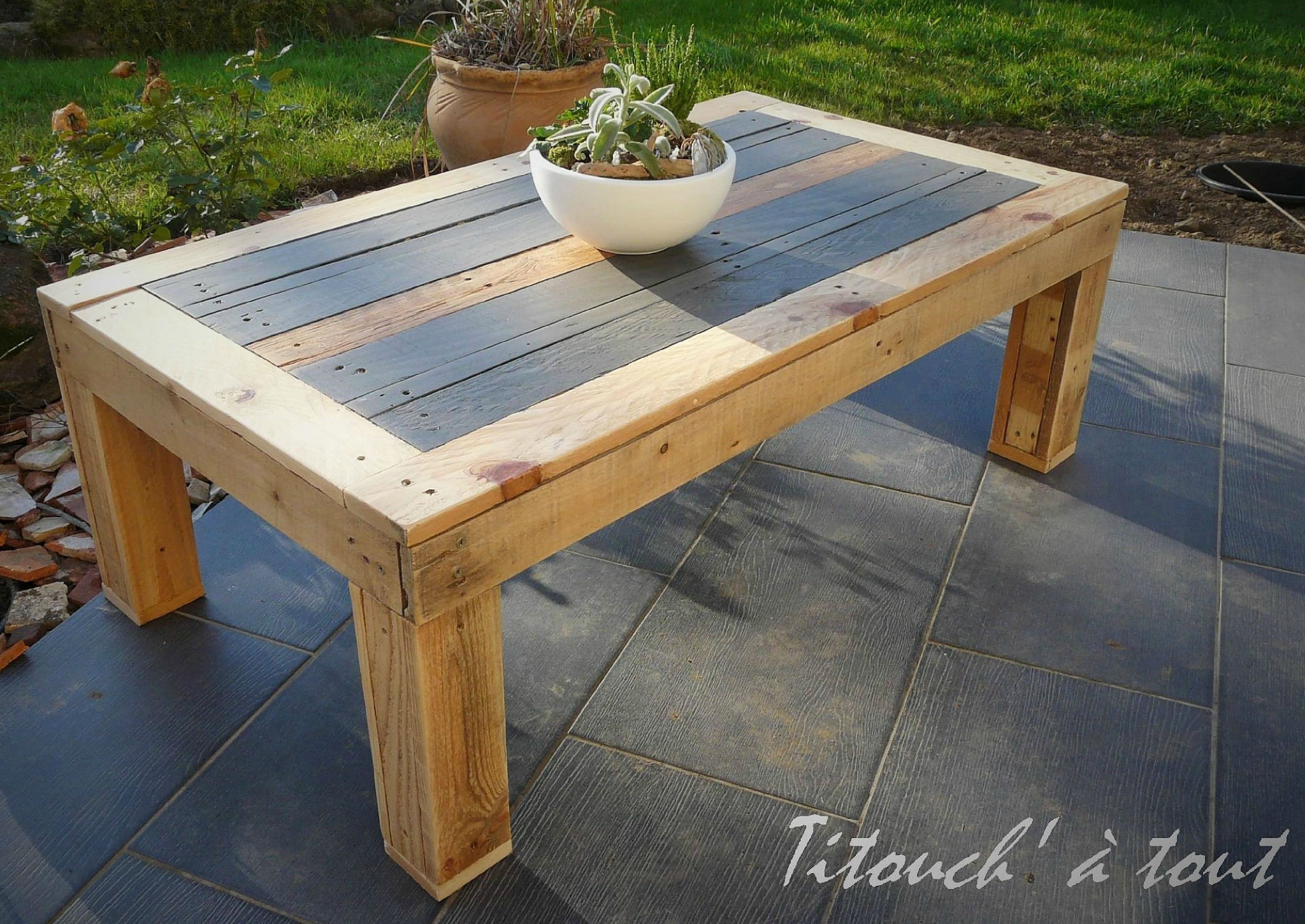 Table basse exterieur palette tuto emberizaone.fr — free download